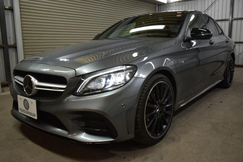 AMG Cクラス C43 4ﾏﾁｯｸ  ﾚｰﾀﾞｰｾｰﾌﾃｨP 後期型 3.0V6ﾀｰﾎﾞ 390馬力 ﾊﾟﾉﾗﾏｻﾝﾙｰﾌ ﾋｰﾀｰ黒本革 ﾃﾞｨｽﾄﾛ BSM Lﾁｪﾝｼﾞ AMGｴｱﾛ ｷｰGO ﾊﾟｰｸﾄﾛ ﾌｯﾄﾄﾗﾝｸ HUD ﾌﾞﾙﾒｽﾀｰS 液晶ﾒｰﾀｰ LEDﾍｯﾄﾞﾗｲﾄ 地ﾃﾞｼﾞﾅﾋﾞ Bｶﾒﾗ 2年保証