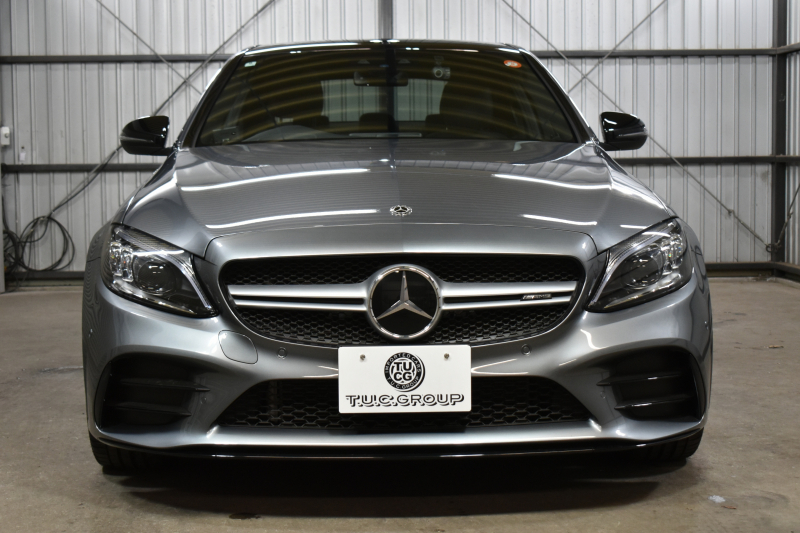 AMG Cクラス C43 4ﾏﾁｯｸ  ﾚｰﾀﾞｰｾｰﾌﾃｨP 後期型 3.0V6ﾀｰﾎﾞ 390馬力 ﾊﾟﾉﾗﾏｻﾝﾙｰﾌ ﾋｰﾀｰ黒本革 ﾃﾞｨｽﾄﾛ BSM Lﾁｪﾝｼﾞ AMGｴｱﾛ ｷｰGO ﾊﾟｰｸﾄﾛ ﾌｯﾄﾄﾗﾝｸ HUD ﾌﾞﾙﾒｽﾀｰS 液晶ﾒｰﾀｰ LEDﾍｯﾄﾞﾗｲﾄ 地ﾃﾞｼﾞﾅﾋﾞ Bｶﾒﾗ 2年保証