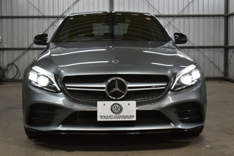 AMG Cクラス C43 4ﾏﾁｯｸ  ﾚｰﾀﾞｰｾｰﾌﾃｨP 後期型 3.0V6ﾀｰﾎﾞ 390馬力 ﾊﾟﾉﾗﾏｻﾝﾙｰﾌ ﾋｰﾀｰ黒本革 ﾃﾞｨｽﾄﾛ BSM Lﾁｪﾝｼﾞ AMGｴｱﾛ ｷｰGO ﾊﾟｰｸﾄﾛ ﾌｯﾄﾄﾗﾝｸ HUD ﾌﾞﾙﾒｽﾀｰS 液晶ﾒｰﾀｰ LEDﾍｯﾄﾞﾗｲﾄ 地ﾃﾞｼﾞﾅﾋﾞ Bｶﾒﾗ 2年保証
