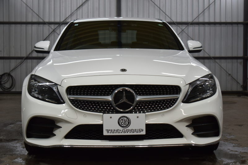 メルセデスベンツ Cクラス C220d AVG AMGﾗｲﾝ ﾚｰﾀﾞｰｾｰﾌﾃｨP 後期型  燃費18.9km  ﾋｰﾀｰ黒革 ﾃﾞｨｽﾄﾛ BSM Lﾁｪﾝｼﾞ 誤発進 AMGｴｱﾛ18AW  ｷｰﾚｽGO ﾊﾟｰｸﾄﾛ LEDﾍｯﾄﾞﾗｲﾄ ﾏﾙﾁｱﾝﾋﾞｴﾝﾄ 地ﾃﾞｼﾞﾅﾋﾞBｶﾒﾗ 2年保証