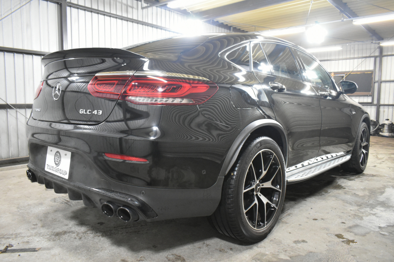 AMG GLCクーペ GLC43 4MATIC ｸｰﾍﾟ ｴｸｽｸﾙｰｼﾌﾞ ﾚｰﾀﾞｰｾｰﾌﾃｨP 後期型 390馬力V6 MEｺﾈ MBUXｼｽﾃﾑ ﾋｰﾀｰｸｰﾗｰ革 ﾃﾞｨｽﾄﾛ BSM Lﾁｪﾝｼﾞ AMGｴｱﾛ20AW ｷｰﾚｽGO PTS ｻｲﾄﾞｽﾃｯﾌﾟ HUD ﾌｯﾄｹﾞｰﾄ ﾌﾞﾙﾒｽﾀｰS 対話式ﾅﾋﾞTV 360ｶﾒ 2年保証