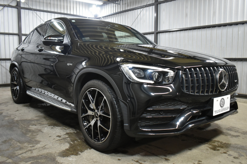 AMG GLCクーペ GLC43 4MATIC ｸｰﾍﾟ ｴｸｽｸﾙｰｼﾌﾞ ﾚｰﾀﾞｰｾｰﾌﾃｨP 後期型 390馬力V6 MEｺﾈ MBUXｼｽﾃﾑ ﾋｰﾀｰｸｰﾗｰ革 ﾃﾞｨｽﾄﾛ BSM Lﾁｪﾝｼﾞ AMGｴｱﾛ20AW ｷｰﾚｽGO PTS ｻｲﾄﾞｽﾃｯﾌﾟ HUD ﾌｯﾄｹﾞｰﾄ ﾌﾞﾙﾒｽﾀｰS 対話式ﾅﾋﾞTV 360ｶﾒ 2年保証
