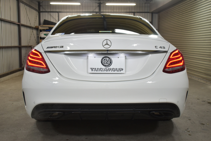 AMG Cクラス C43 4MATIC ｴｸｽｸﾙｰｼﾌﾞP ﾚｰﾀﾞｰｾｰﾌﾃｨP ﾊﾟﾉﾗﾏｻﾝﾙｰﾌ 革 ﾌﾞﾙﾒｽﾀｰｻｳﾝﾄﾞ ﾌｯﾄﾄﾗﾝｸ ｴｱﾊﾞﾗﾝｽP ｴｱﾛ19AW ﾃﾞｨｽﾄﾛﾆｯｸ ﾌﾞﾗｲﾝﾄﾞｽﾎﾟｯﾄ ﾚｰﾝｷｰﾌﾟ ﾅﾋﾞTV ﾊﾞｯｸｶﾒﾗ ｷｰﾚｽｺﾞｰ 2年保証