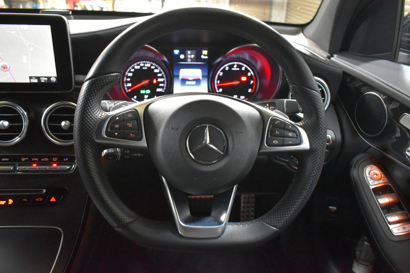 メルセデスベンツ GLC GLC250 4MATIC ｽﾎﾟｰﾂ ﾚｰﾀﾞｰｾｰﾌﾃｨP AMGｴｱﾛ19AW ｻｲﾄﾞﾗﾝﾆﾝｸﾞﾎﾞｰﾄﾞ ﾍｯﾄﾞｱｯﾌﾟD ﾌｯﾄｹﾞｰﾄ 全席ﾋｰﾀｰ半革 ﾃﾞｨｽﾄﾛ ﾌﾞﾗｲﾝﾄﾞS ﾚｰﾝｷｰﾌﾟ ﾅﾋﾞTV 360ｶﾒﾗ ｷｰﾚｽｺﾞｰ 2年保証