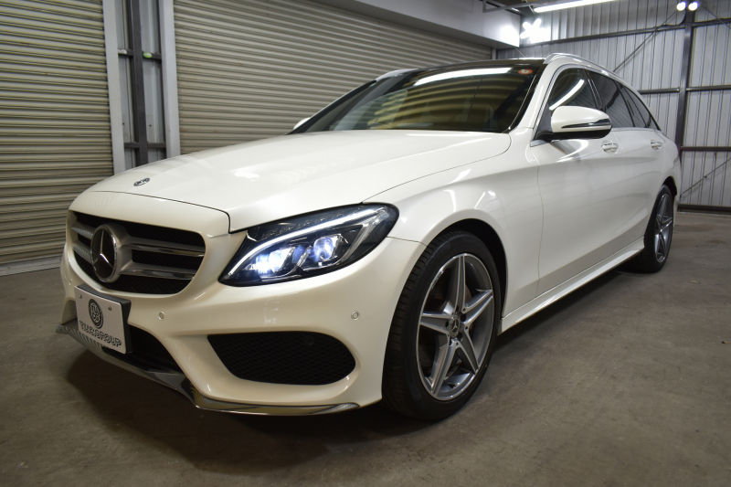 メルセデスベンツ Cクラス C220dﾜｺﾞﾝ ﾛｰﾚｳｽｴﾃﾞｨｼｮﾝ ﾚｰﾀﾞｰｾｰﾌﾃｨP 前期最終 特別仕様車  ﾃﾞｨｰｾﾞﾙ 燃費19.6km ﾊﾟﾉﾗﾏｻﾝﾙｰﾌ ﾋｰﾀｰ黒革 ﾃﾞｨｽﾄﾛ BSM Lｷｰﾌﾟ AMGｴｱﾛ18AW ｷｰﾚｽGO PTS 電動ﾘｱｹﾞｰﾄ 地ﾃﾞｼﾞﾅﾋﾞ Bｶﾒﾗ 2年保証