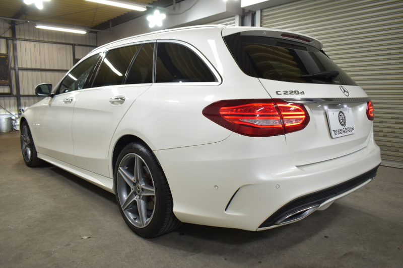 メルセデスベンツ Cクラス C220dﾜｺﾞﾝ ﾛｰﾚｳｽｴﾃﾞｨｼｮﾝ ﾚｰﾀﾞｰｾｰﾌﾃｨP 前期最終 特別仕様車  ﾃﾞｨｰｾﾞﾙ 燃費19.6km ﾊﾟﾉﾗﾏｻﾝﾙｰﾌ ﾋｰﾀｰ黒革 ﾃﾞｨｽﾄﾛ BSM Lｷｰﾌﾟ AMGｴｱﾛ18AW ｷｰﾚｽGO PTS 電動ﾘｱｹﾞｰﾄ 地ﾃﾞｼﾞﾅﾋﾞ Bｶﾒﾗ 2年保証