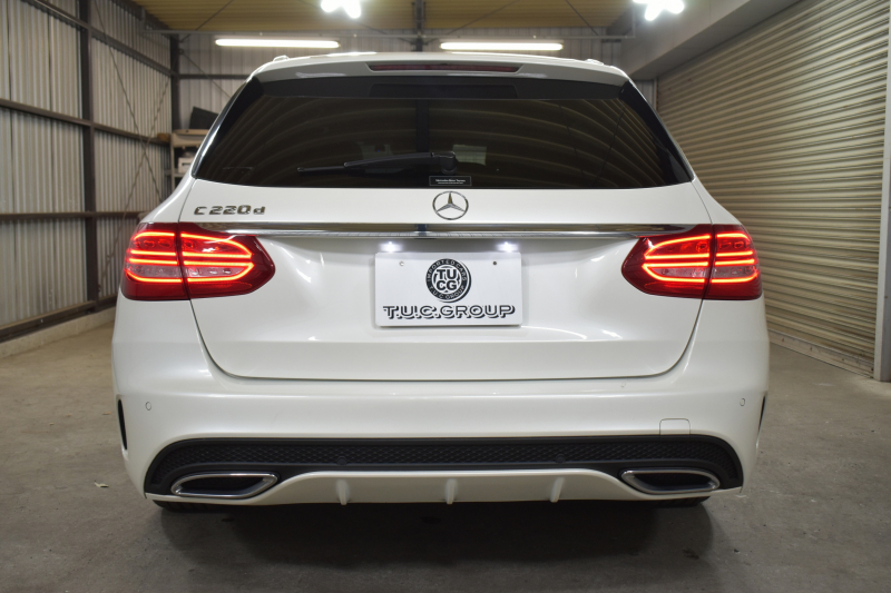 メルセデスベンツ Cクラス C220dﾜｺﾞﾝ ﾛｰﾚｳｽｴﾃﾞｨｼｮﾝ ﾚｰﾀﾞｰｾｰﾌﾃｨP 前期最終 特別仕様車  ﾃﾞｨｰｾﾞﾙ 燃費19.6km ﾊﾟﾉﾗﾏｻﾝﾙｰﾌ ﾋｰﾀｰ黒革 ﾃﾞｨｽﾄﾛ BSM Lｷｰﾌﾟ AMGｴｱﾛ18AW ｷｰﾚｽGO PTS 電動ﾘｱｹﾞｰﾄ 地ﾃﾞｼﾞﾅﾋﾞ Bｶﾒﾗ 2年保証