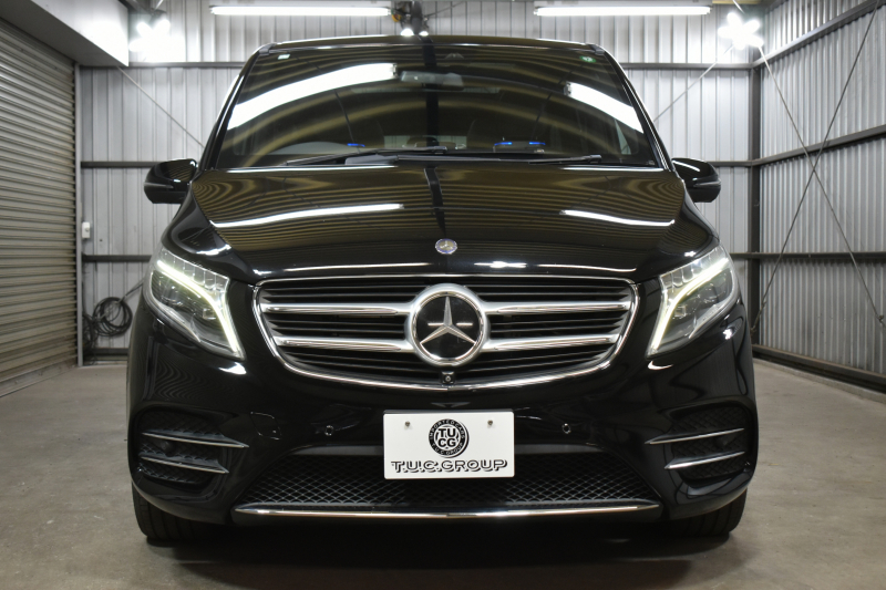 メルセデスベンツ Vクラス V220d ｽﾎﾟｰﾂ ﾛﾝｸﾞ AMGﾗｲﾝ ﾚｰﾀﾞｰP  ﾊﾟﾉﾗﾏｻﾝﾙｰﾌ  ﾌﾞﾙﾒｽﾀｰS ﾋｰﾀｰ黒革 ﾃﾞｨｽﾄﾛ BSM Lｷｰﾌﾟ AMGｴｱﾛ19AW 両側電動ｽﾗｲﾄﾞ 電動Rｹﾞｰﾄ 地ﾃﾞｼﾞ360ｶﾒﾗ 2年保証