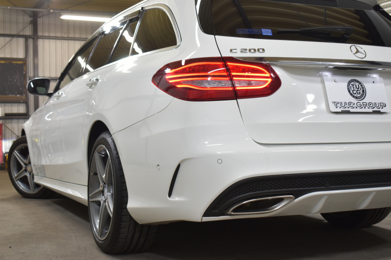 メルセデスベンツ Cクラス C200ﾜｺﾞﾝ ｽﾎﾟｰﾂ ﾚｰﾀﾞｰｾｰﾌﾃｨP 1ｵｰﾅｰ 革 AMGｴｱﾛ18AW ﾃﾞｨｽﾄﾛﾆｯｸ ﾌﾞﾗｲﾝﾄﾞｽﾎﾟｯﾄ ﾚｰﾝｷｰﾌﾟ ﾊﾟｰｷﾝｸﾞﾊﾟｲﾛｯﾄ ﾊﾟｰｸﾄﾛﾆｯｸ ｷｰﾚｽｺﾞｰ ﾅﾋﾞTV Bｶﾒﾗ ｵｰﾄﾃｰﾙｹﾞｰﾄ 2年保証