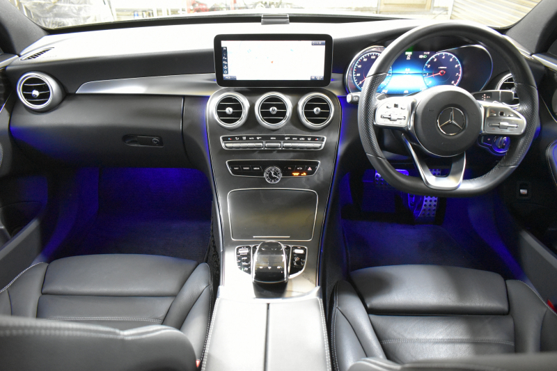 メルセデスベンツ Cクラス C200ﾜｺﾞﾝ AVG AMGﾗｲﾝ ﾚｻﾞｰｴｸｽｸﾙｰｼﾌﾞP ﾚｰﾀﾞｰｾｰﾌﾃｨP 後期 革 ﾌﾞﾙﾒｽﾀｰS HUD ｴｱﾊﾞﾗﾝｽP 液晶ﾒｰﾀｰ 電動ﾃｰﾙ AMGｴｱﾛ18AW ﾃﾞｨｽﾄﾛ ﾌﾞﾗｲﾝﾄﾞS ﾚｰﾝｷｰﾌﾟ ﾅﾋﾞTV Bｶﾒﾗ ｷｰﾚｽｺﾞｰ 2年保証