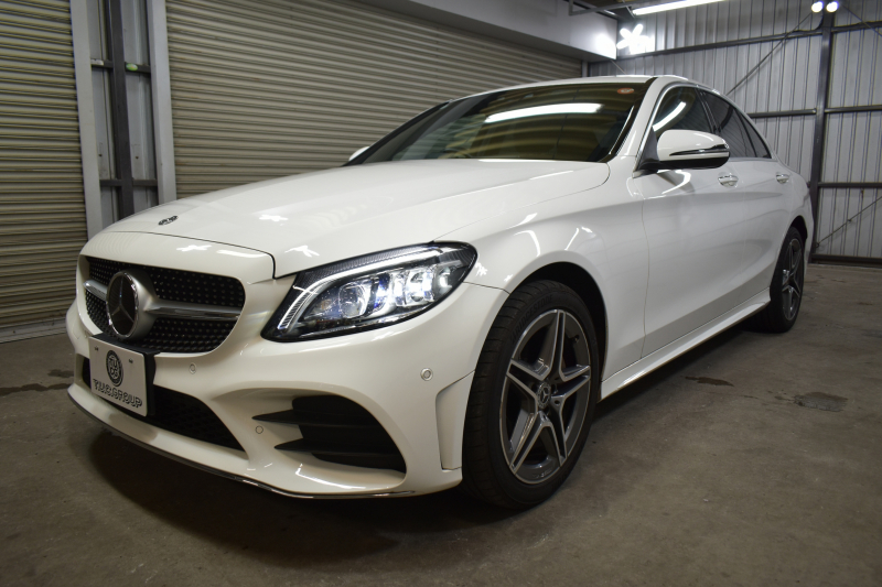 メルセデスベンツ Cクラス C220d ﾛｰﾚｳｽED ｽﾎﾟｰﾂﾌﾟﾗｽP ﾚｰﾀﾞｰｾｰﾌﾃｨP 後期 ﾋｰﾀｰ革 HUD ﾊﾞｯｸｶﾒﾗ 液晶ﾒｰﾀｰ ﾌｯﾄｹﾞｰﾄ ﾜｲﾔﾚｽC AMGｴｱﾛ18AW ﾃﾞｨｽﾄﾛ ﾌﾞﾗｲﾝﾄﾞS ﾅﾋﾞTV ｷｰﾚｽｺﾞｰ 2年保証