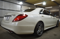 メルセデスベンツ Sクラス S400h ｴｸｽｸﾙｰｼﾌﾞ AMGﾗｲﾝ ﾗｸﾞｼﾞｭｱﾘｰP ﾚｰﾀﾞｰｾｰﾌﾃｨP 左ﾊﾝﾄﾞﾙ 中期型 V6ｴﾝｼﾞﾝ/306馬力 ﾊﾟﾉﾗﾏｻﾝﾙｰﾌ ﾋｰﾀｰ&ﾍﾞﾝﾁﾚｰﾀｰ黒革 ﾌﾞﾙﾒｽﾀｰ HUD AMGｴｱﾛ19AW ﾃﾞｨｽﾄﾛ ﾌﾞﾗｲﾝﾄﾞS ﾚｰﾝｷｰﾌﾟ HDDﾅﾋﾞTV 360ｶﾒﾗ ﾌｯﾄﾄﾗﾝｸ 2年保証