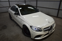 AMG Cクラス C43 4ﾏﾁｯｸ  ﾚｰﾀﾞｰｾｰﾌﾃｨP 後期型 3.0ﾘｯﾀｰV6ﾂｲﾝﾀｰﾎﾞ ﾊﾟﾉﾗﾏｻﾝﾙｰﾌ 革 ﾌﾞﾙﾒｽﾀｰｻｳﾝﾄﾞ 液晶ﾒｰﾀｰ HUD ｴｱﾊﾞﾗﾝｽP ﾌｯﾄﾄﾗﾝｸ ｴｱﾛ19AW LEDﾍｯﾄﾞﾗｲﾄ ﾃﾞｨｽﾄﾛ ﾌﾞﾗｲﾝﾄﾞS ﾚｰﾝｷｰﾌﾟ ﾅﾋﾞTV Bｶﾒﾗ 2年保証