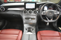 AMG Cクラス C43 4ﾏﾁｯｸ ｶﾌﾞﾘｵﾚ ﾚｰﾀﾞｰｾｰﾌﾃｨP 3.0ﾘｯﾀｰV6ﾂｲﾝﾀｰﾎﾞ 赤革/黒幌 ﾌﾞﾙﾒｽﾀｰ ｴｱﾊﾞﾗﾝｽP ｴｱｽｶｰﾌ ｴｱｷｬｯﾌﾟ ｴｱﾛ19AW ﾃﾞｨｽﾄﾛﾆｯｸ ﾌﾞﾗｲﾝﾄﾞｽﾎﾟｯﾄ ﾚｰﾝｷｰﾌﾟ ﾅﾋﾞTV ﾊﾞｯｸｶﾒﾗ ｷｰﾚｽｺﾞｰ 2年保証