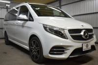 メルセデスベンツ Vクラス V220d ｱﾊﾞﾝｷﾞｬﾙﾄﾞﾛﾝｸﾞ AMGﾗｲﾝ ﾚｰﾀﾞｰP  ﾊﾟﾉﾗﾏｻﾝﾙｰﾌ  ﾌﾞﾙﾒｽﾀｰS ﾋｰﾀｰ黒革 ﾃﾞｨｽﾄﾛ BSM Lｷｰﾌﾟ AMGｴｱﾛ19AW 両側電動ｽﾗｲﾄﾞ 電動Rｹﾞｰﾄ 地ﾃﾞｼﾞ360ｶﾒﾗ 2年保証