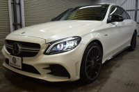 AMG Cクラス C43 4ﾏﾁｯｸ  ﾚｰﾀﾞｰｾｰﾌﾃｨP 後期型 3.0V6ﾀｰﾎﾞ 390馬力 ﾊﾟﾉﾗﾏｻﾝﾙｰﾌ ﾋｰﾀｰ黒本革 ﾃﾞｨｽﾄﾛ BSM Lﾁｪﾝｼﾞ AMGｴｱﾛ ｷｰGO ﾊﾟｰｸﾄﾛ ﾌｯﾄﾄﾗﾝｸ HUD ﾌﾞﾙﾒｽﾀｰS 液晶ﾒｰﾀｰ LEDﾍｯﾄﾞﾗｲﾄ 地ﾃﾞｼﾞﾅﾋﾞ Bｶﾒﾗ 2年保証