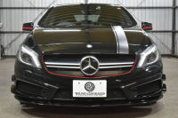 AMG Aクラス A45AMG 4M ｴﾃﾞｨｼｮﾝ1 200台限定(ｺｽﾓｽﾌﾞﾗｯｸ) 1ｵｰﾅｰ ｾｰﾌﾃｨP 専用ｴｱﾛ 専用内装 AMGﾊﾟﾌｫｰﾏﾝｽｼｰﾄ AMG19AW ACC ﾌﾞﾗｲﾝﾄﾞS CPA+ 地デジHDDﾅﾋﾞ Bｶﾒﾗ ﾊﾟｰｸﾄﾛ 2年保証