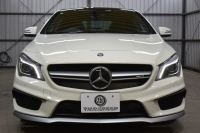 AMG CLAクラス CLA45 4ﾏﾁｯｸ ﾚｰﾀﾞｰｾｰﾌﾃｨP 高出力ｴﾝｼﾞﾝ360馬力 ﾊﾟﾉﾗﾏｻﾝﾙｰﾌ ﾋｰﾀｰ黒革 ﾃﾞｨｽﾄﾛﾆｯｸﾌﾟﾗｽ ﾌﾞﾗｲﾝﾄﾞｽﾎﾟｯﾄ AMGｴｱﾛ18AW ｷｰﾚｽGO 地ﾃﾞｼﾞ ﾊﾞｯｸｶﾒﾗ ﾊﾟｰｸﾄﾛﾆｯｸ 2年保証