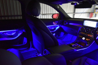 メルセデスベンツ Cクラス C200ﾜｺﾞﾝ AVG AMGﾗｲﾝ ﾚｰﾀﾞｰｾｰﾌﾃｨP 後期 AMGｴｱﾛ18AW ｴｱｻｽ 革 ﾃﾞｨｽﾄﾛﾆｯｸ ﾌﾞﾗｲﾝﾄﾞｽﾎﾟｯﾄ ﾚｰﾝｷｰﾌﾟ ﾅﾋﾞTV ﾊﾞｯｸｶﾒﾗ ｵｰﾄﾃｰﾙｹﾞｰﾄ ｷｰﾚｽｺﾞｰ 2年保証