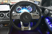 AMG Cクラス C43 4ﾏﾁｯｸ  ﾚｰﾀﾞｰｾｰﾌﾃｨP 後期型 3.0V6ﾀｰﾎﾞ 390馬力 ﾊﾟﾉﾗﾏｻﾝﾙｰﾌ ﾋｰﾀｰ黒本革 ﾃﾞｨｽﾄﾛ BSM Lﾁｪﾝｼﾞ AMGｴｱﾛ ｷｰGO ﾊﾟｰｸﾄﾛ ﾌｯﾄﾄﾗﾝｸ HUD ﾌﾞﾙﾒｽﾀｰS 液晶ﾒｰﾀｰ LEDﾍｯﾄﾞﾗｲﾄ 地ﾃﾞｼﾞﾅﾋﾞ Bｶﾒﾗ 2年保証
