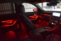 メルセデスベンツ Cクラス C220d ﾛｰﾚｳｽED ｽﾎﾟｰﾂﾌﾟﾗｽP ﾚｰﾀﾞｰｾｰﾌﾃｨP 後期 ﾋｰﾀｰ革 HUD ﾊﾞｯｸｶﾒﾗ 液晶ﾒｰﾀｰ ﾌｯﾄｹﾞｰﾄ ﾜｲﾔﾚｽC AMGｴｱﾛ18AW ﾃﾞｨｽﾄﾛ ﾌﾞﾗｲﾝﾄﾞS ﾅﾋﾞTV ｷｰﾚｽｺﾞｰ 2年保証